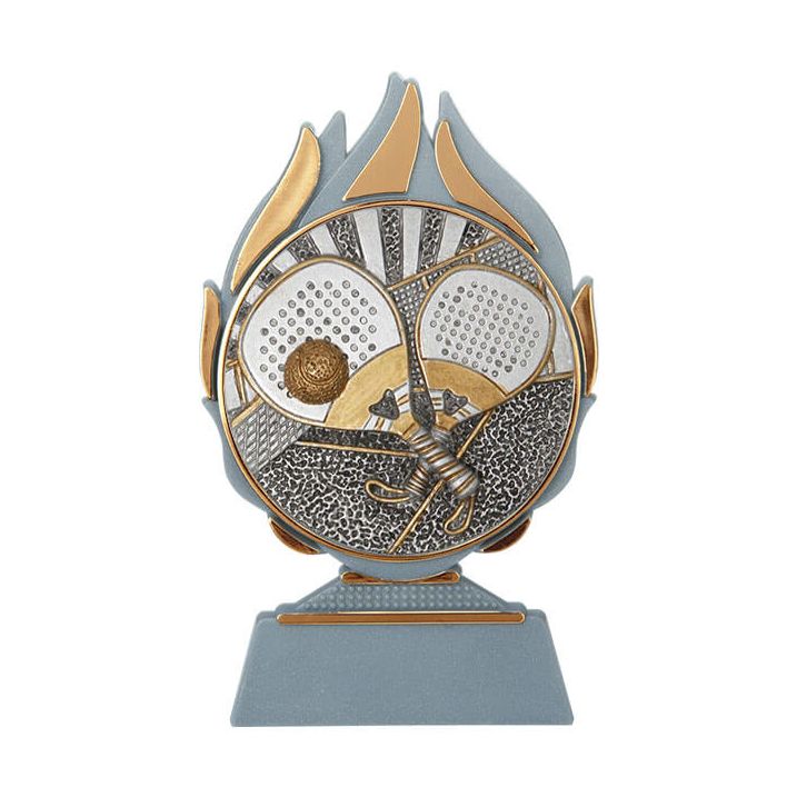 Vlammen trofee padel goud