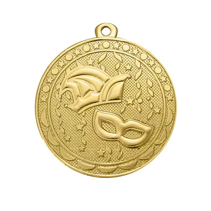 Gouden carnavalsmedaille feest