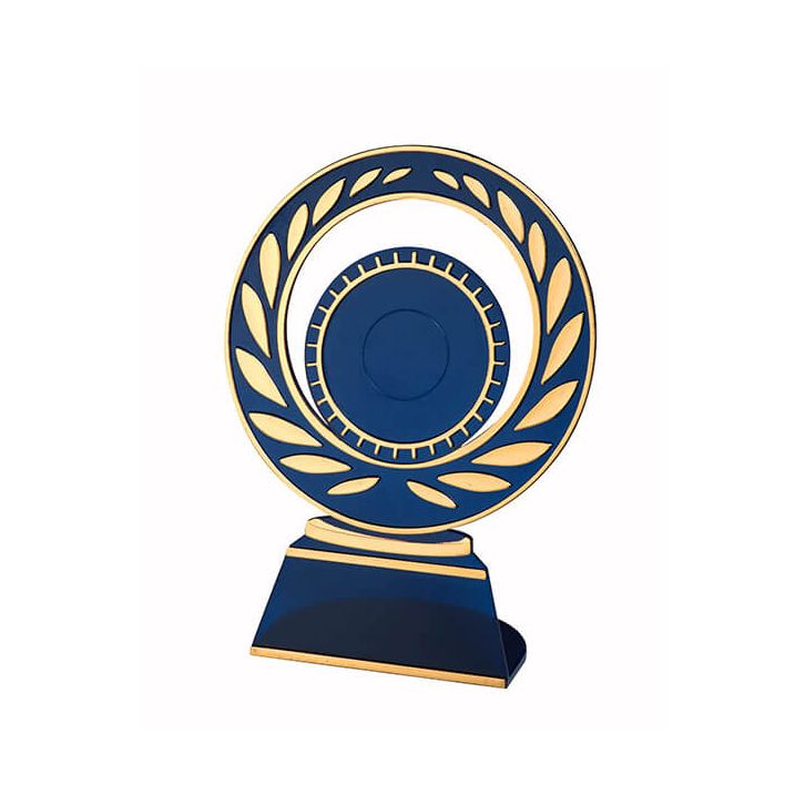 Trofee Erik goud/blauw
