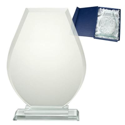 Glasständer in runder Form, inkl. Gratis Etui