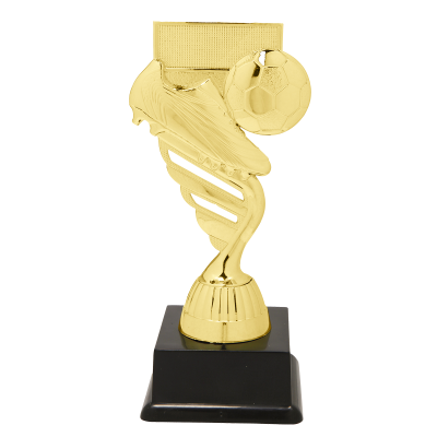 Fußball Pokal Gold 16 cm